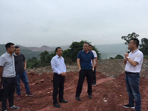 公司黨委書記、總經(jīng)理李奮旭調(diào)研省外房地產(chǎn)開發(fā)建設(shè)情況