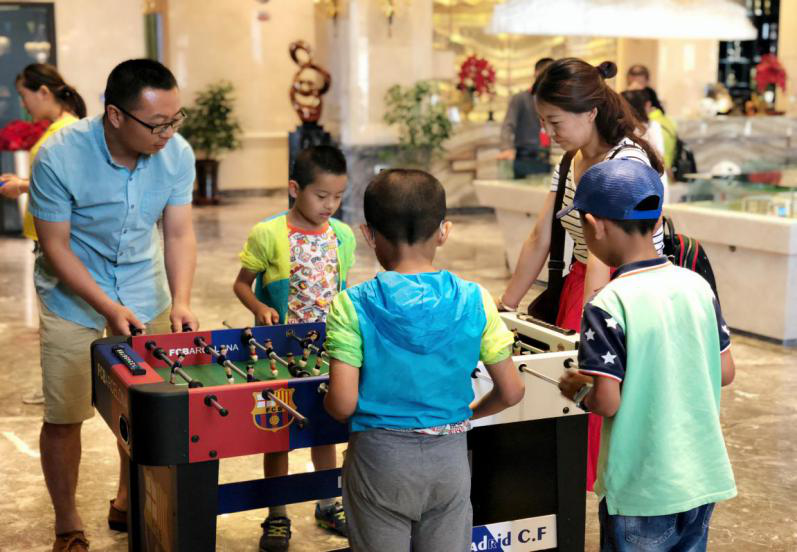 百酈灣舉辦“激情夏日，足球盛宴”活動
