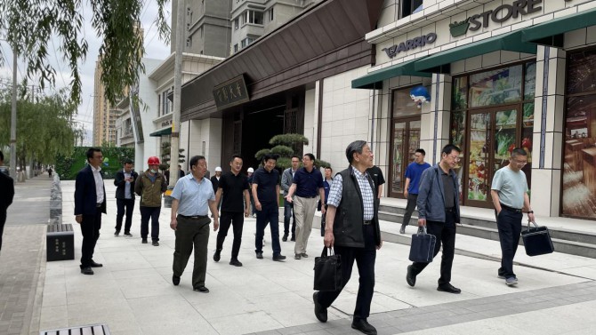 甘肅省房協(xié)對“廣廈獎”候選項目百酈天香進行培育指導